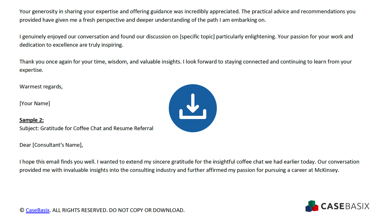 Thank You Email Templates